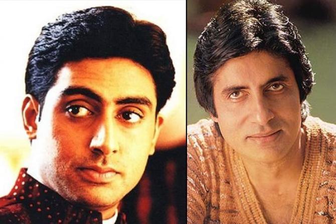 Abhishek Bachchan dan Amitabh Bachchan (Instagram/bollywoodshaadis.com)