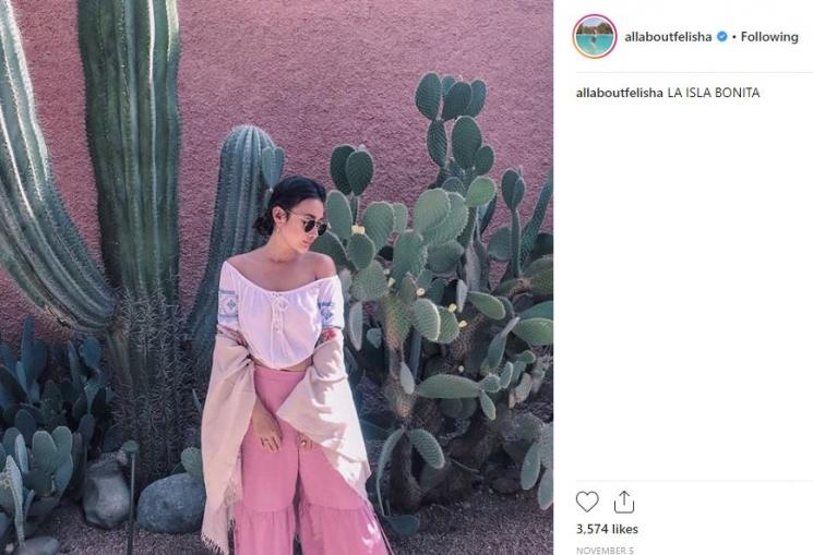 Momen Ratu Felisha liburan di Maroko. (Instagram/@allaboutfelisha)