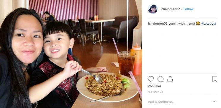 Yunita Lestari dan Ivander Haykal Firdaus (Instagram/@ichalomen02)