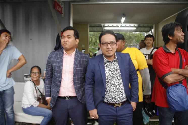 Wali syuting video klip lagu terbarunya yang berjudul Matanyo. (Istimewa)