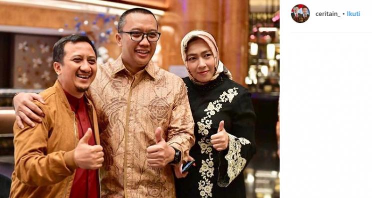 Ustaz Yusuf Mansur (kiri). (Instagram/@ceritain_)