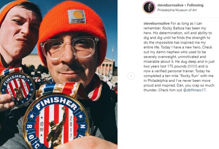 Steve Burns. (Instagram/@steveburnsalive)