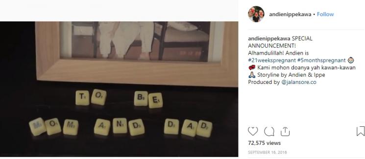 Andien Aisyah dan Ippe (Instagram/@andienippekawa)