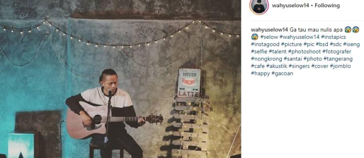 Wahyu Ramdani. (Instagram/@wahyuselow14)