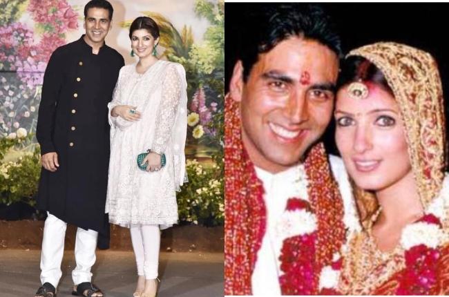 Twinkle Khanna dan Akshay Kumar (Instagram/@twinklerkhanna/bollywoodshaadis.com)