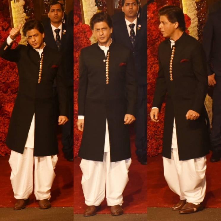 Shah Rukh Khan di Pernikahan Crazy Rich Indian (Instagram/@instantbollywood)