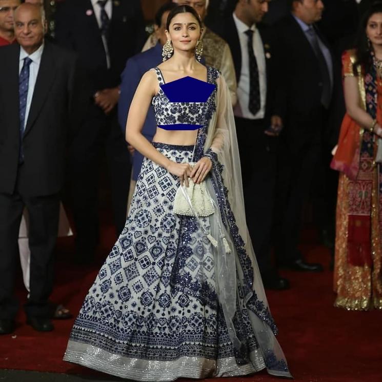 Alia Bhatt di Pernikahan Crazy Rich Indian (Instagram/@filmyselfies)