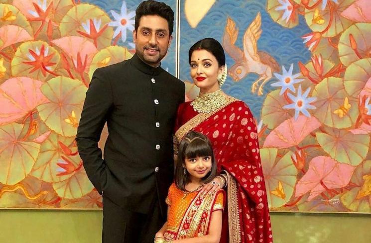 Aishwarya Rai dan Abhishek Bachchan di Pernikahan Crazy Rich Indian (Instagram/@filmyselfies)