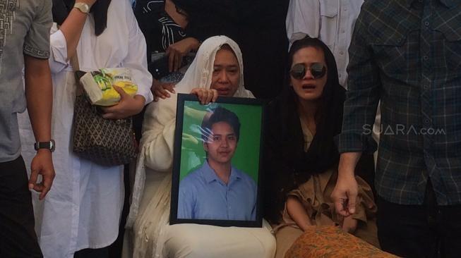 Eril Dardak, adik ipar Arumi Bachsin meninggal dunia (Suara.com/Muhammad Yasir)