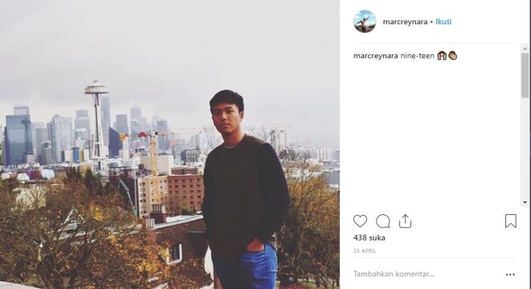 Anak sulung Diah Permatasari. (Instagram/@marcreynara)