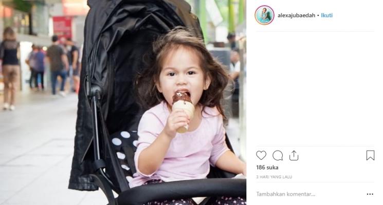 Alexa Waode Lange, anak Lia Waode. (Instagram/@alexajubaedah)