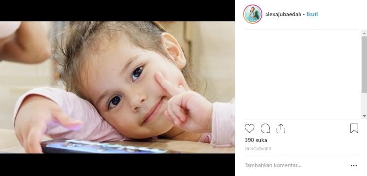 Alexa Waode Lange, anak Lia Waode. (Instagram/@alexajubaedah)