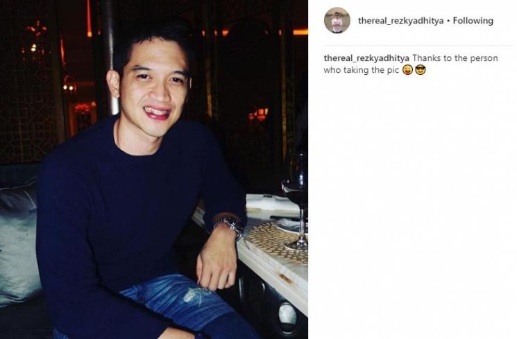 Rezky Aditya. (Instagram/@thereal_rezkyadhitya)