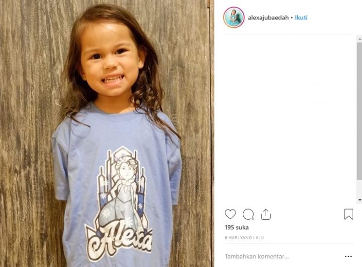 Alexa Waode Lange, anak Lia Waode. (Instagram/@alexajubaedah)