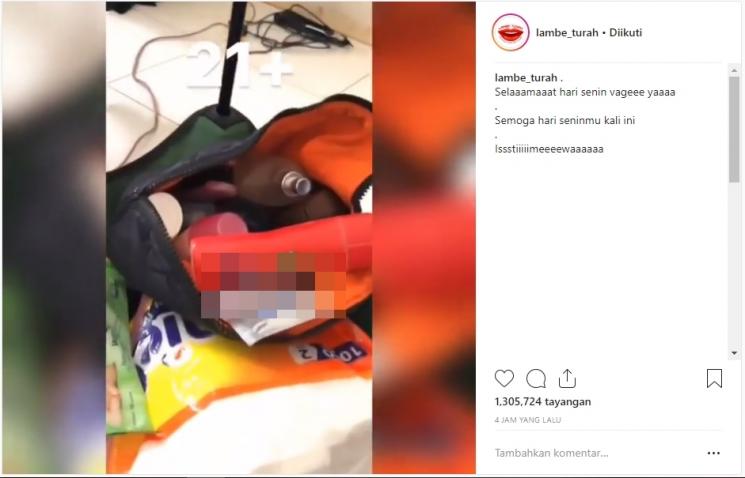 Dwi Andhika ketahuan bawa alat kontrasepsi. (Instagram/@lambe_turah)