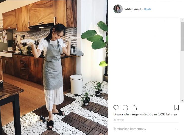 Afifah Qamariah, anak Hetty Koes Endang. (Instagram/@afifahyusuf)