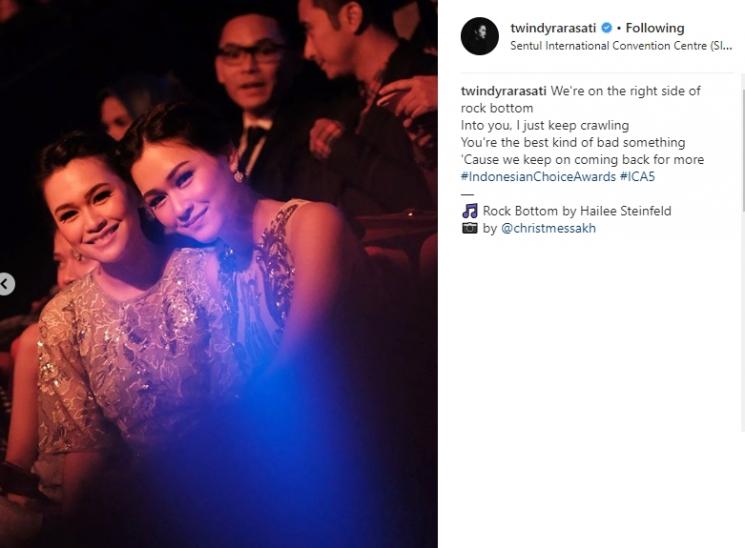 Twinda Rarasati dan Twindy Rarasati. (Instagram/@twindyrarasati)