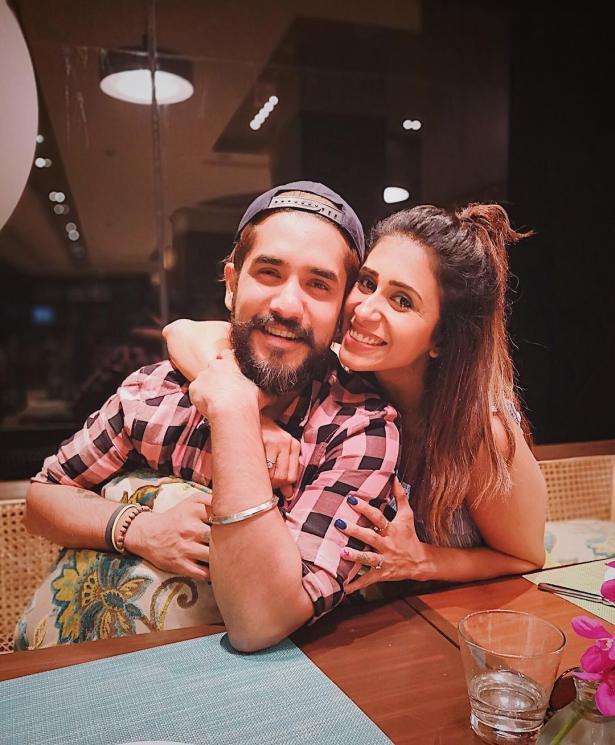 Suyyash Rai dan Kishwer Merchant (Instagram/@kishwersmerchantt)