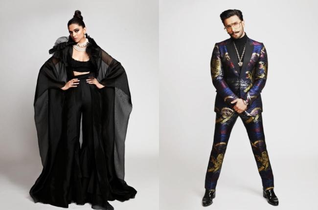 Deepika Padukone & Ranveer Singh diStar Screen Awards (Instagram/@deepikapadukone/@ranveersingh)