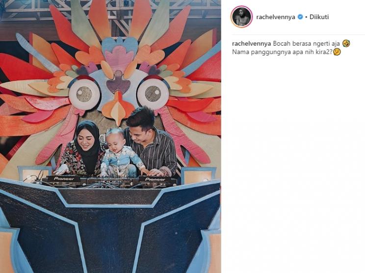 Pesta ulang tahun Xabiru. (Instagram/@rachelvennya)