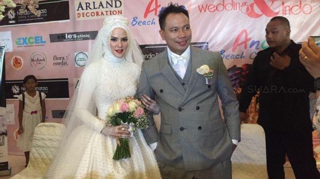 Vicky Prasetyo dan Angel Lelga. (Sumarni/Suara.com)