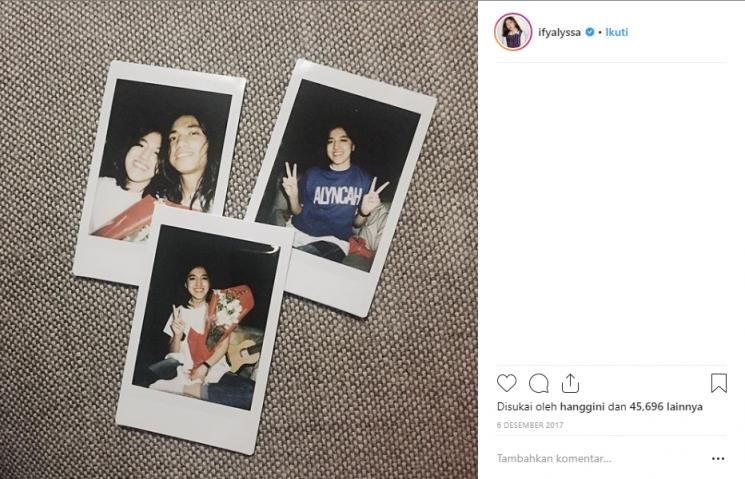 Ify Alyssa dan Gerald Situmorang. (Instagram/@ifyalyssa)