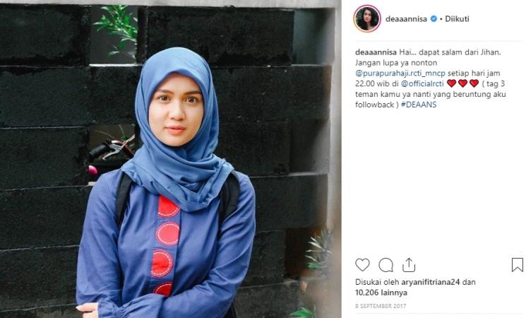 Pesona Dea Imut Berhijab (Instagram/@deaaannisa)