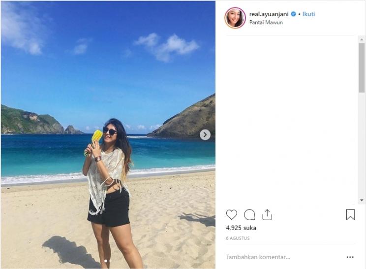 Ayu Anjani. (Instagram/@real.ayuanjani)