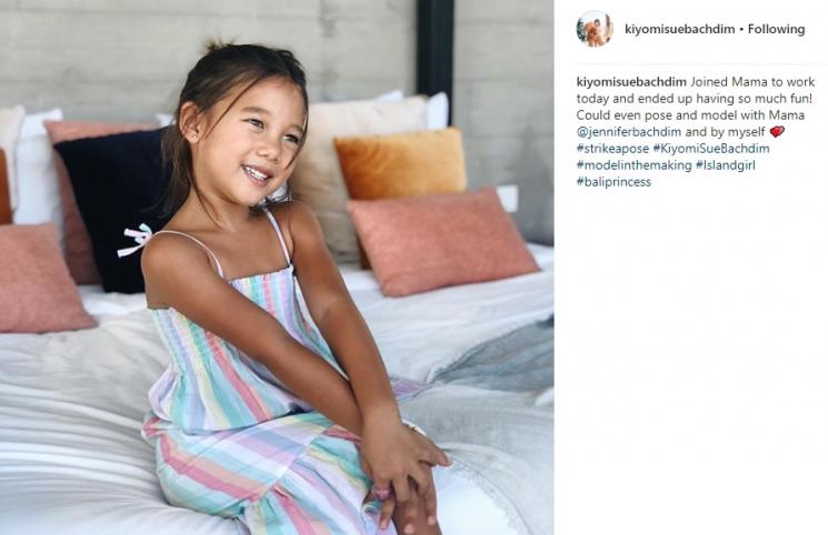 Kiyomi Bachdim. (Instagram/@kiyomisuebachdim)