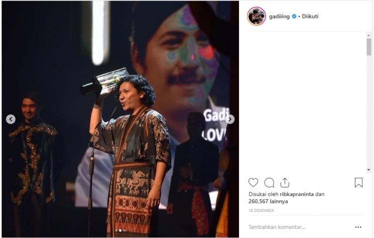 Gading Marten. (Instagram/@gadiiing)
