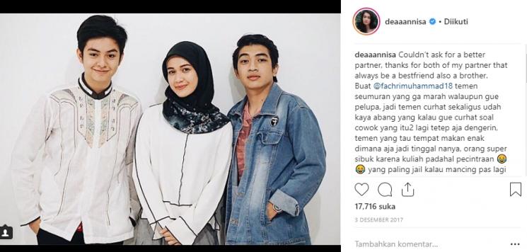 Pesona Dea Imut Berhijab (Instagram/@deaaannisa)