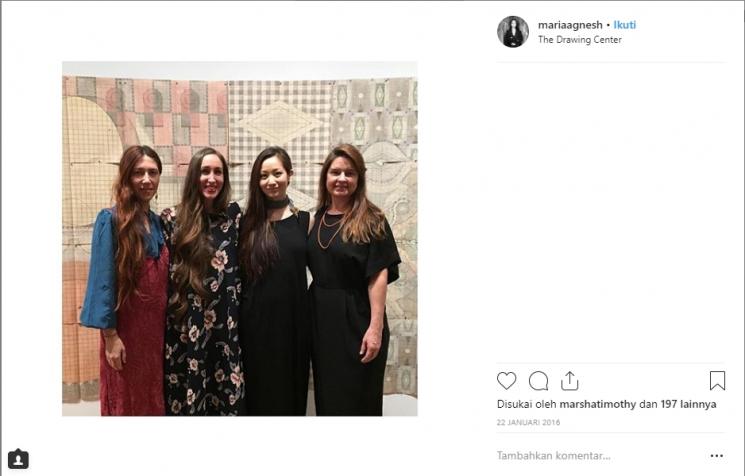 Maria Agnes. (Instagram/@mariaagnesh)