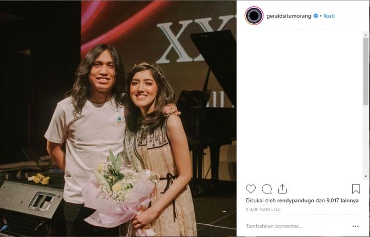 Ify Alyssa dan Gerald Situmorang. (Instagram/@geraldsitumorang)