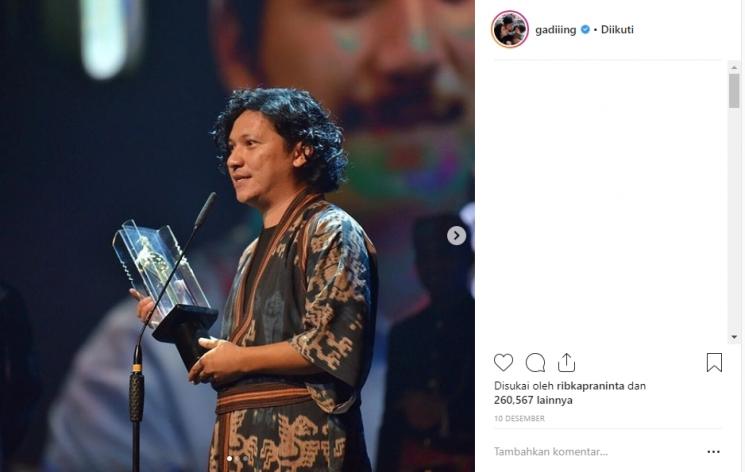 Gading Marten. (Instagram/@gadiiing)