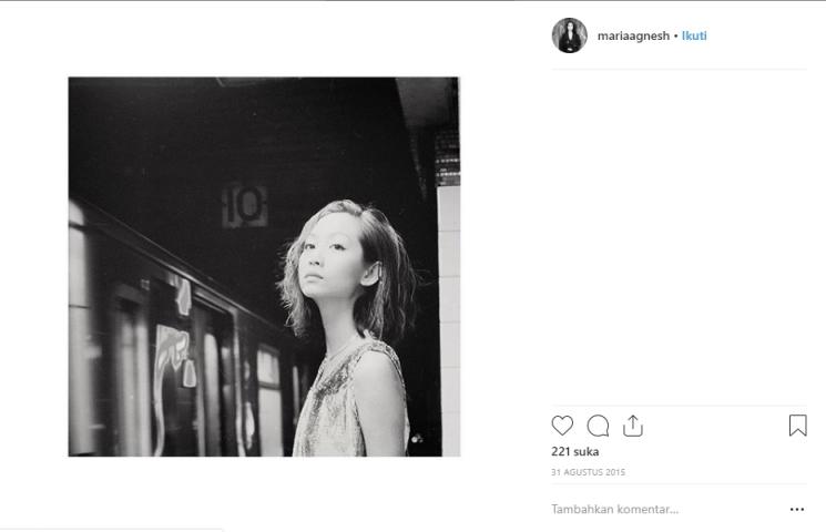 Maria Agnes. (Instagram/@mariaagnesh)