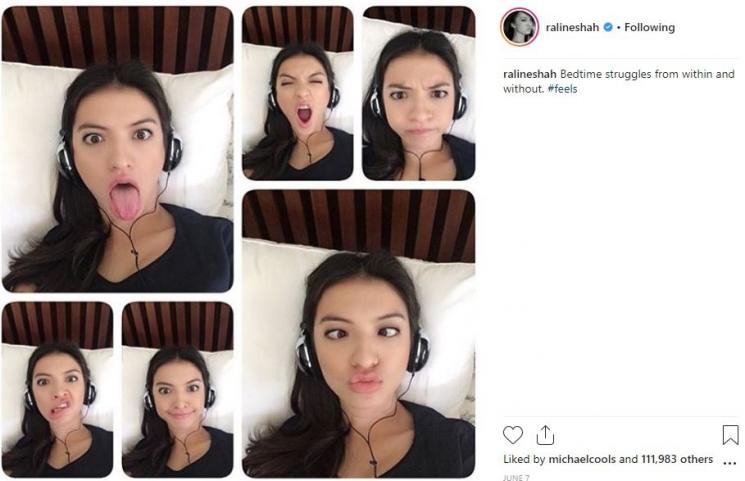 Raline Shah. (Instagram/@ralineshah)