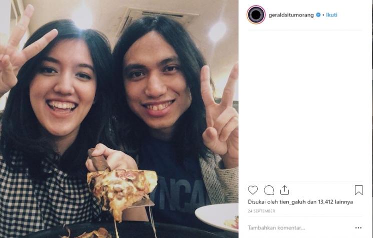 Ify Alyssa dan Gerald Situmorang. (Instagram/@geraldsitumorang)