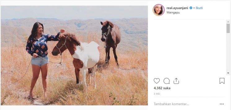 Ayu Anjani. (Instagram/@real.ayuanjani)