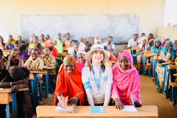 Go Hye Sun jadi relawan (Instagram/@kookoo900)