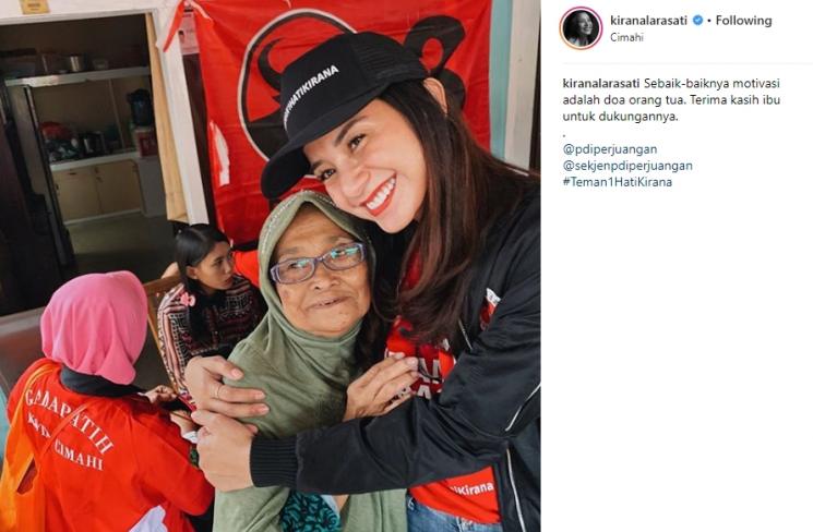 Kirana Larasati. (Instagram/@kiranalarasati)