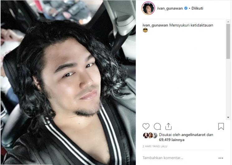 Penampilan terbaru Ivan Gunawan. (Instagram/@ivan_gunawan)
