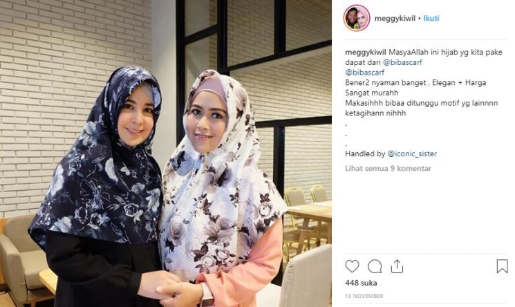 Risty Tagor dan Meggy Wulandari (Instagram/@meggykiwil)
