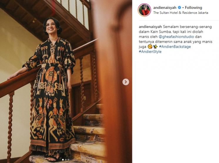 Andien Aisyah. (Instagram/@andienaisyah)