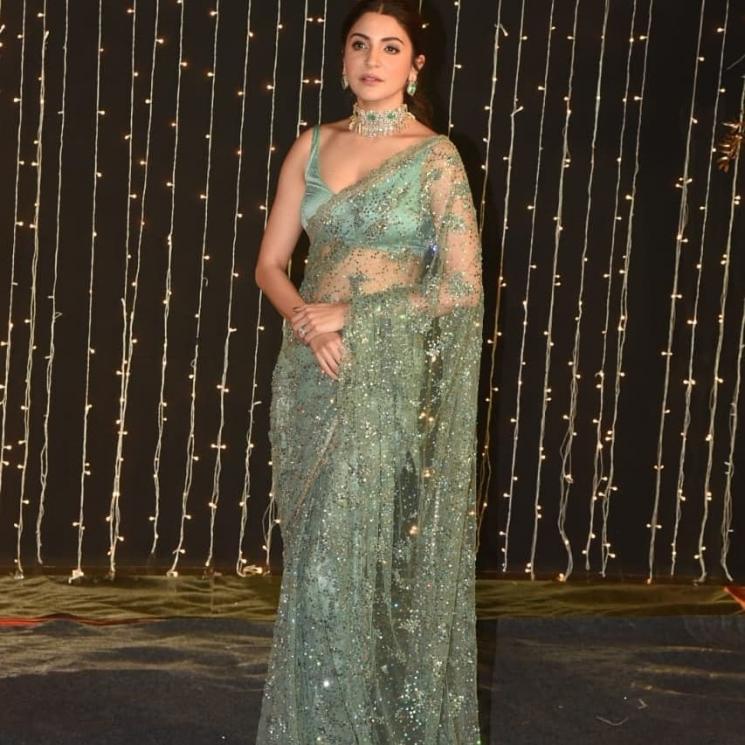 Anushka Sharma di Resepsi ketiga Nick Jonas dan Priyanka Chopra (Instagram/@bollywood)