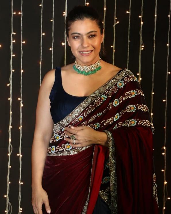 Kajol hadir di Resepsi ketiga Nick Jonas dan Priyanka Chopra (Instagram/@bollywood)