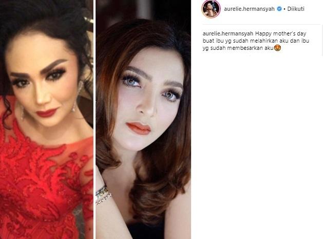 Postingan Aurel Hermansyah di Hari Ibu. (Instagram/@aurelie.hermansyah)
