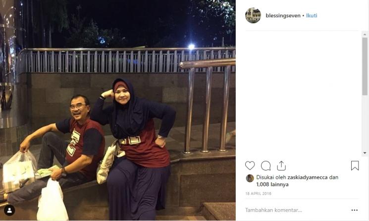 Rafida Kamil. (Instagram/@blessingseven)