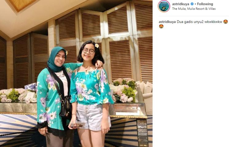 Cinta Kuya dan Astrid Kuya. (Instagram/@astridkuya)