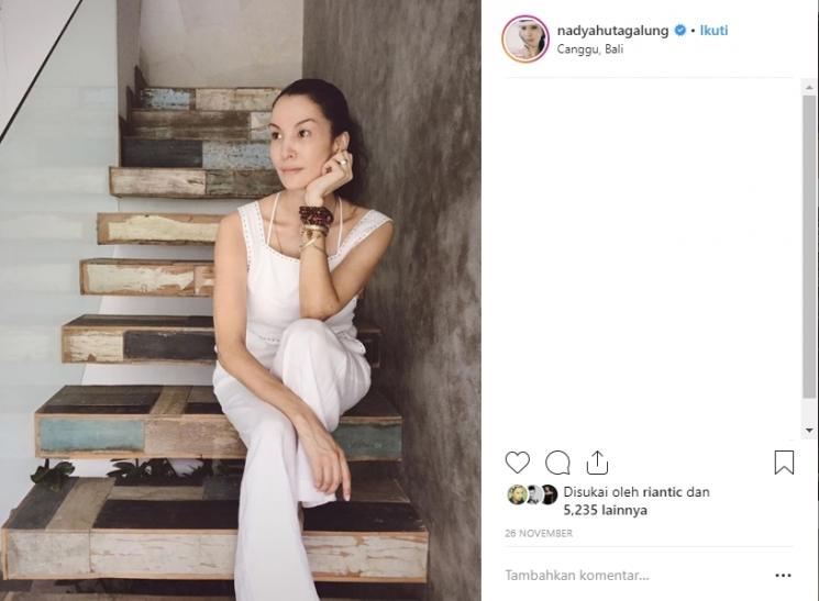 Nadya Hutagalung. (Instagram/@nadyahutagalung)