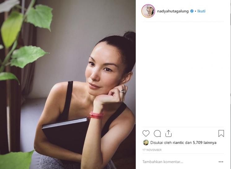 Nadya Hutagalung. (Instagram/@nadyahutagalung)